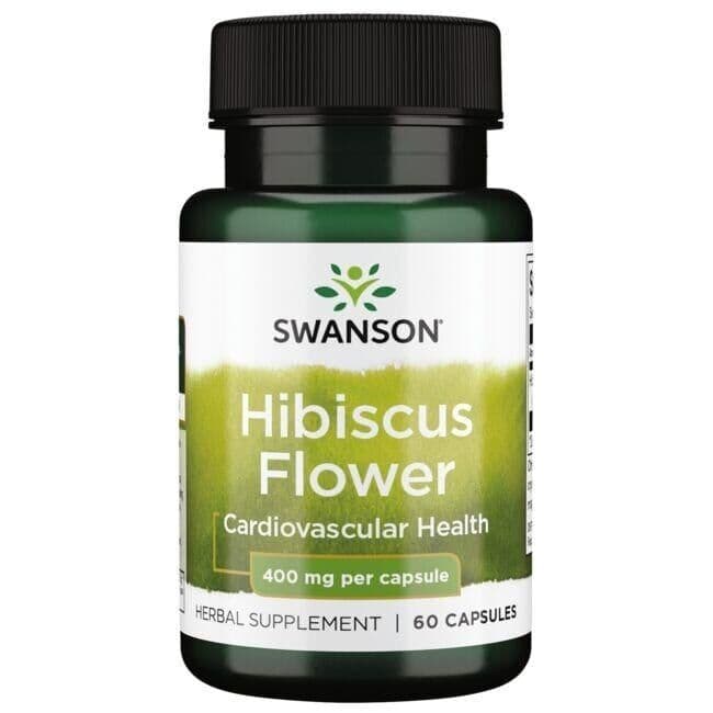 Hibiscus Flower, 400mg – 60 capsules