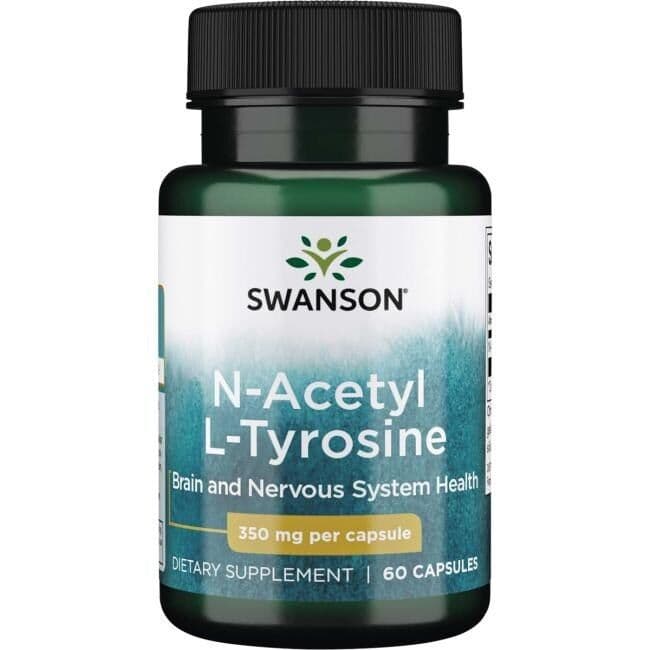 N-Acetyl L-Tyrosine, 350mg – 60 capsules