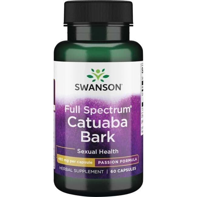 Full Spectrum Catuaba Bark, 465mg – 60 capsules