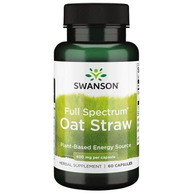 Full Spectrum Oat Straw, 400mg - 60 capsules