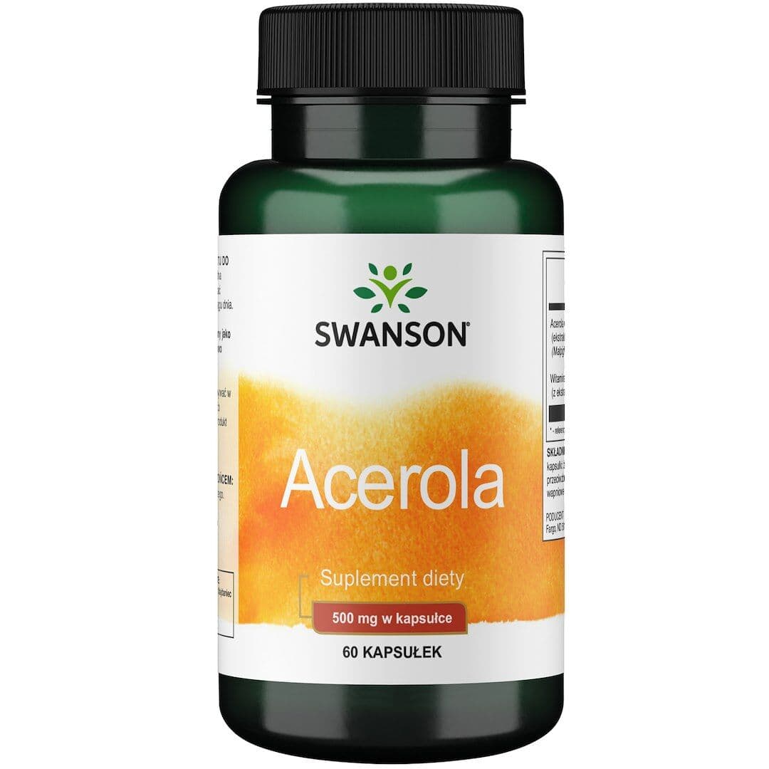 Acerola, 500mg – 60 capsules