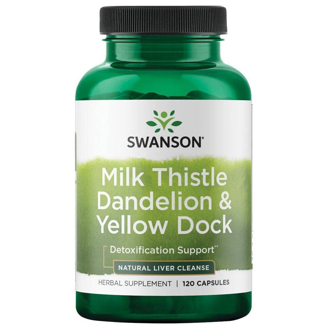 Milk Thistle Dandelion & Yellow Dock – 120 capsules