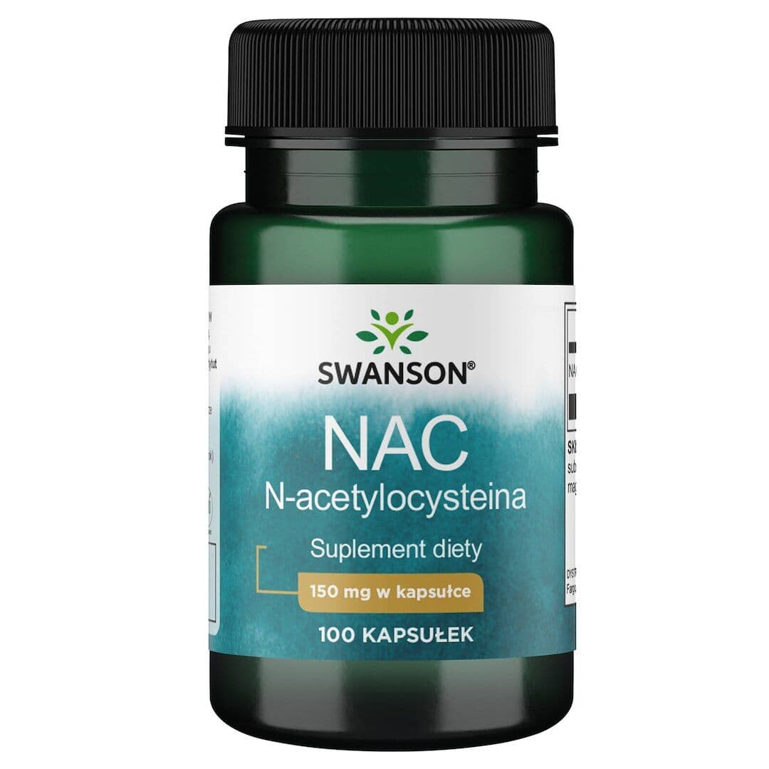 SWANSON NAC (N-acetylocysteina) 150mg 100capsules