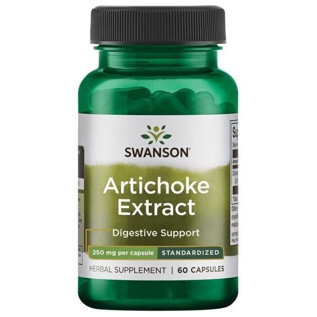 Artichoke Extract, 250mg – 60 capsules