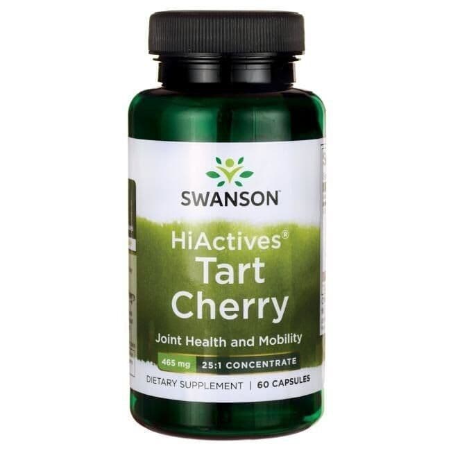HiActives Tart Cherry, 465mg - 60 capsules