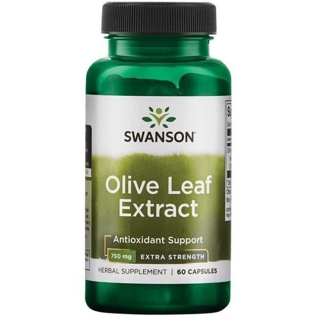 Olive Leaf Extract, 750mg Super Strength – 60 capsules
