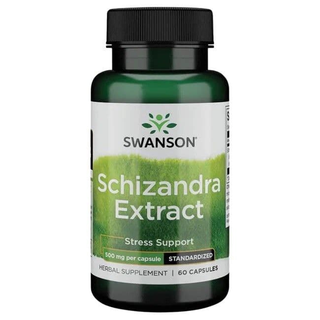 Schizandra Extract, 500mg – 60 capsules
