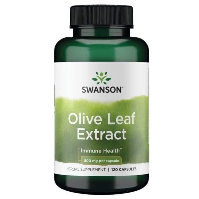 Olive Leaf Extract, 500mg – 120 capsules