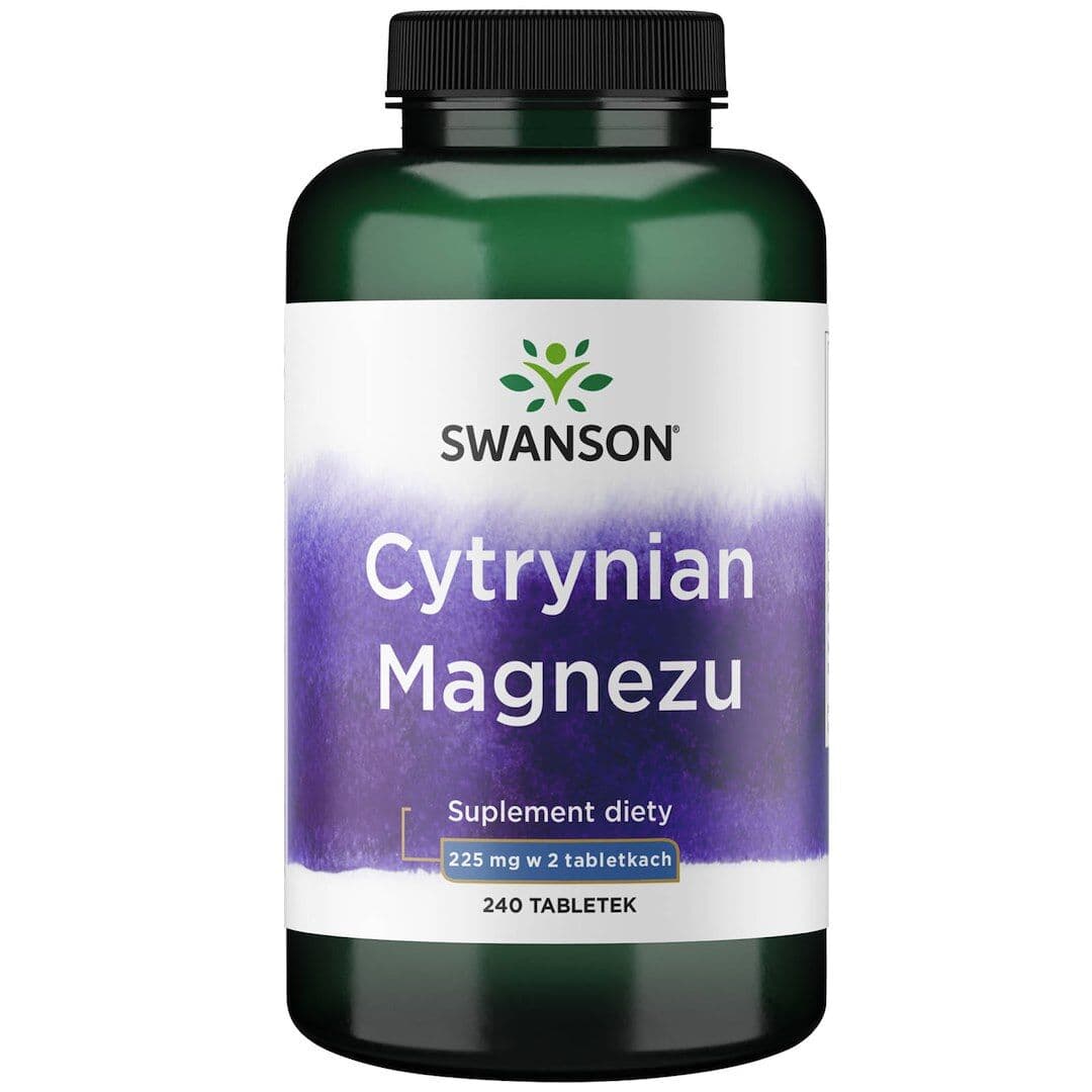Magnesium Citrate, 225mg Super-Strength – 240 tablets