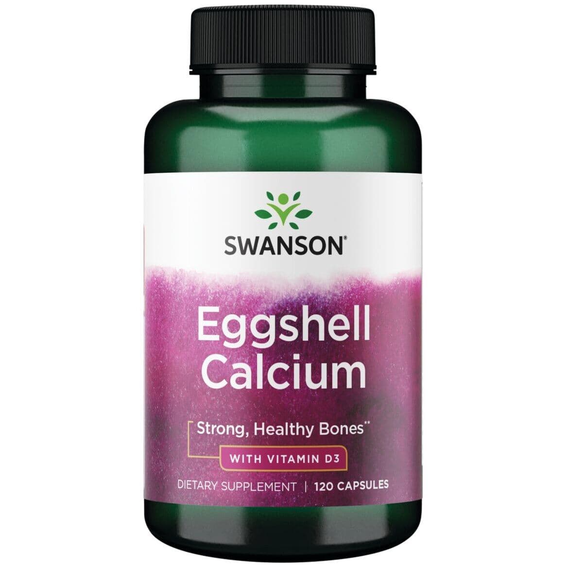 SWANSON Eggshell Calcium with Vitamin D-3 120kaps