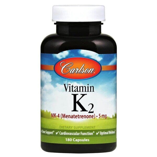 Vitamin K2 MK-4, 5mg – 180 gélules