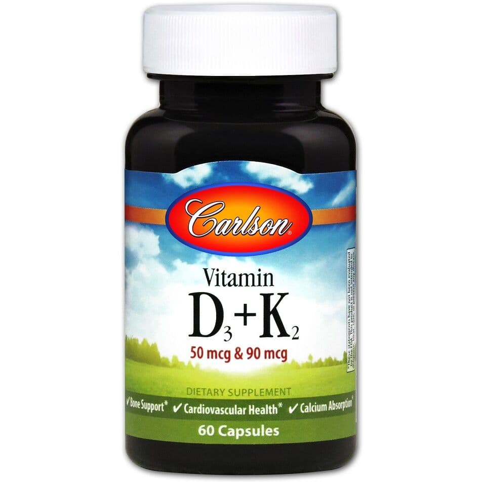 Vitamin D3 + K2 - 60 gélules