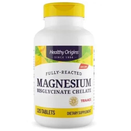 HEALTHY ORIGINS Magnesium Bisglycinate Chelate (120 tabs)