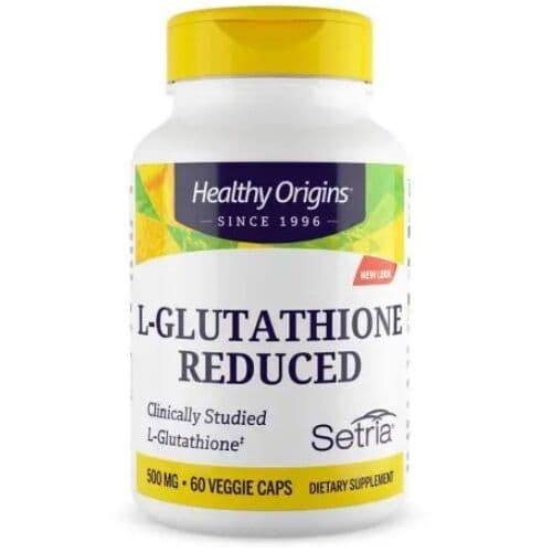 HEALTHY ORIGINS L-glutathione reduced (60 capsules)