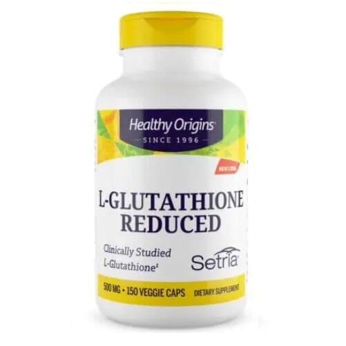HEALTHY ORIGINS L-glutathione reduced (150 capsules)