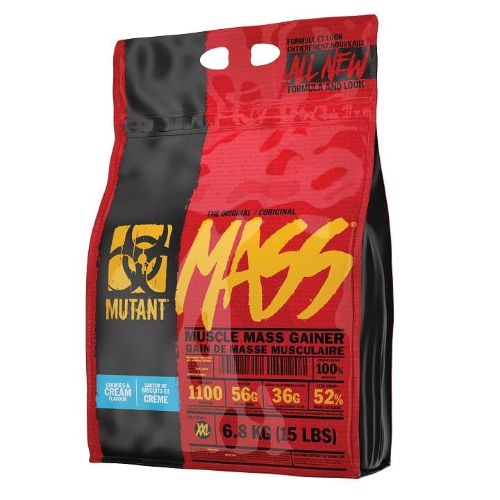 Mutant Mass, Cookies & Cream - 6800g