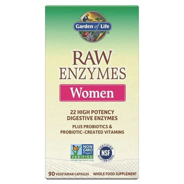 Raw Enzymes Women - 90 vcaps