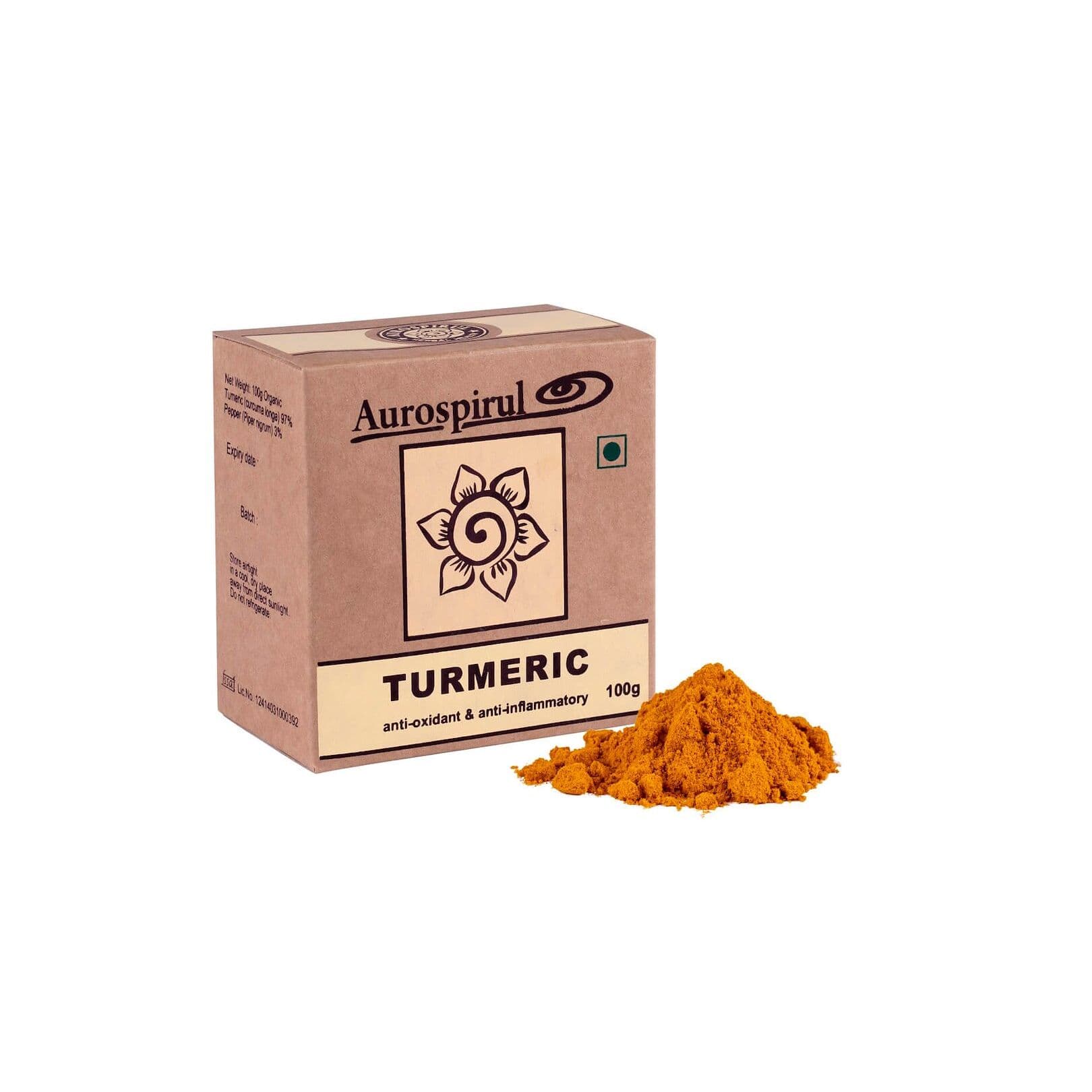 AUROSPIRUL Turmeric Powder (100 g)