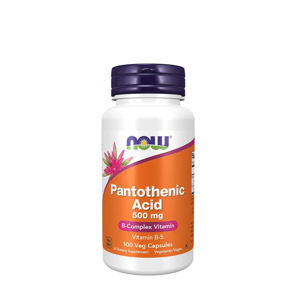 Pantothenic Acid, 500mg – 100 capsules