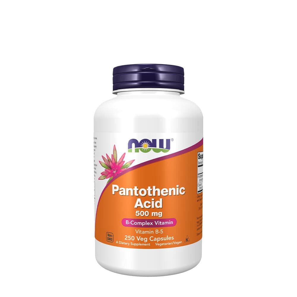 Pantothenic Acid, 500mg - 250 capsules