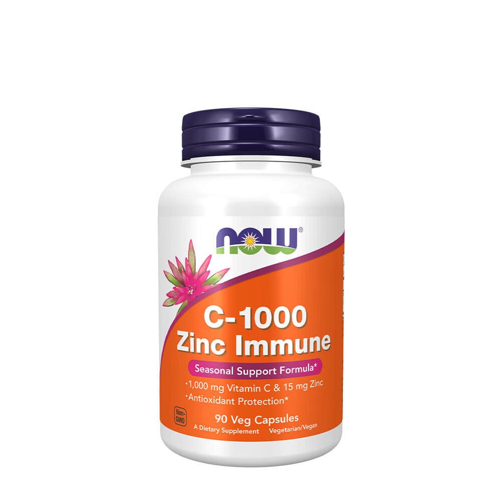 C-1000 Zinc - NOW Foods - 90 Veg Capsules