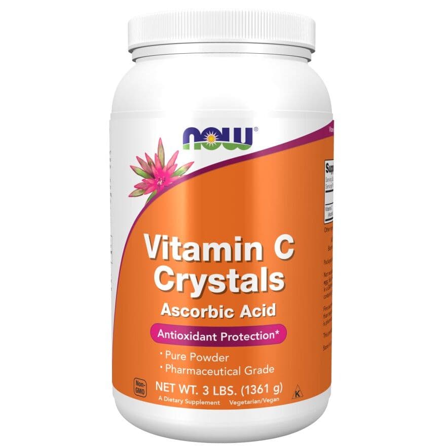 NOW FOODS Vitamin C Crystals Powder (1361 g)
