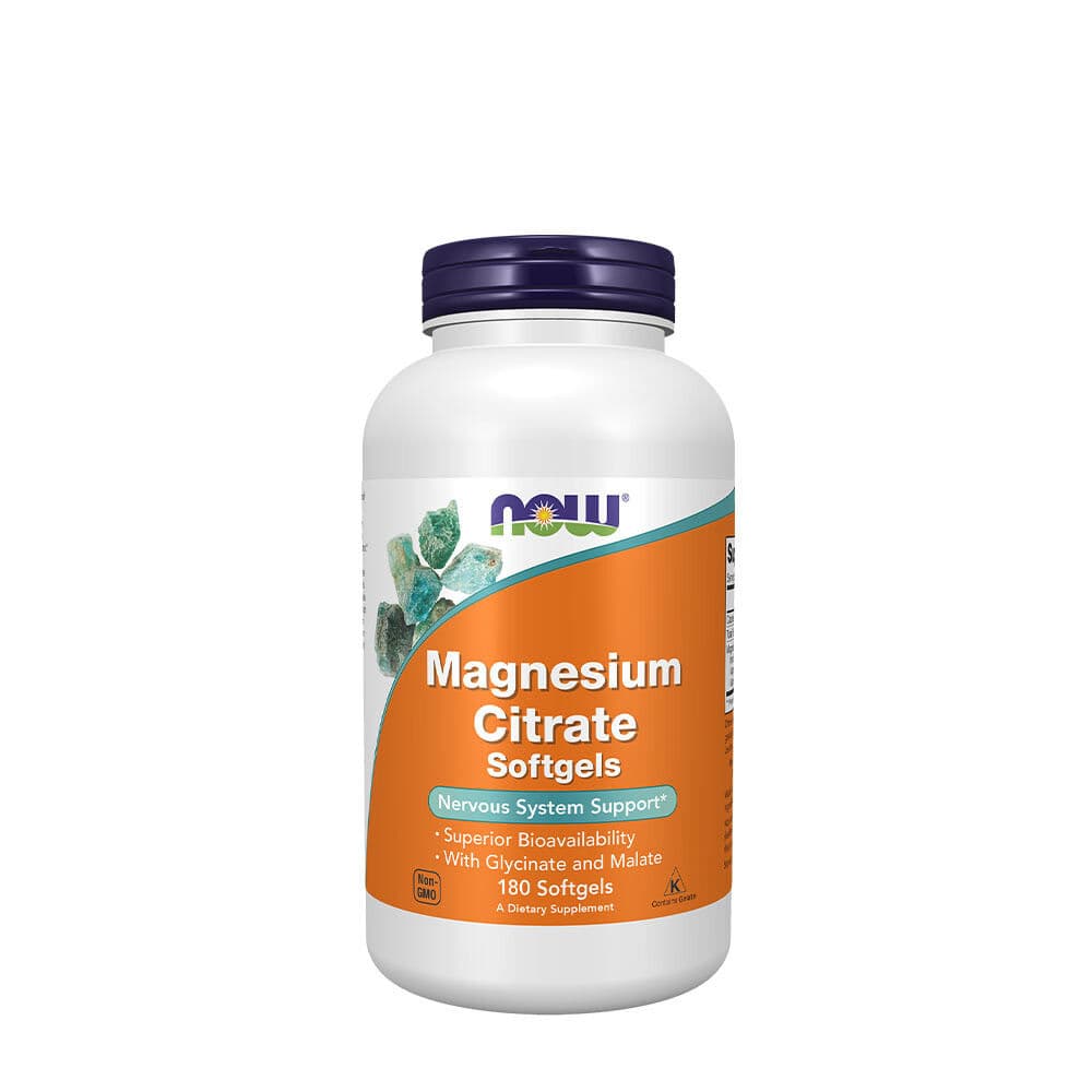 Magnesium Citrate Softgels - 180 softgels