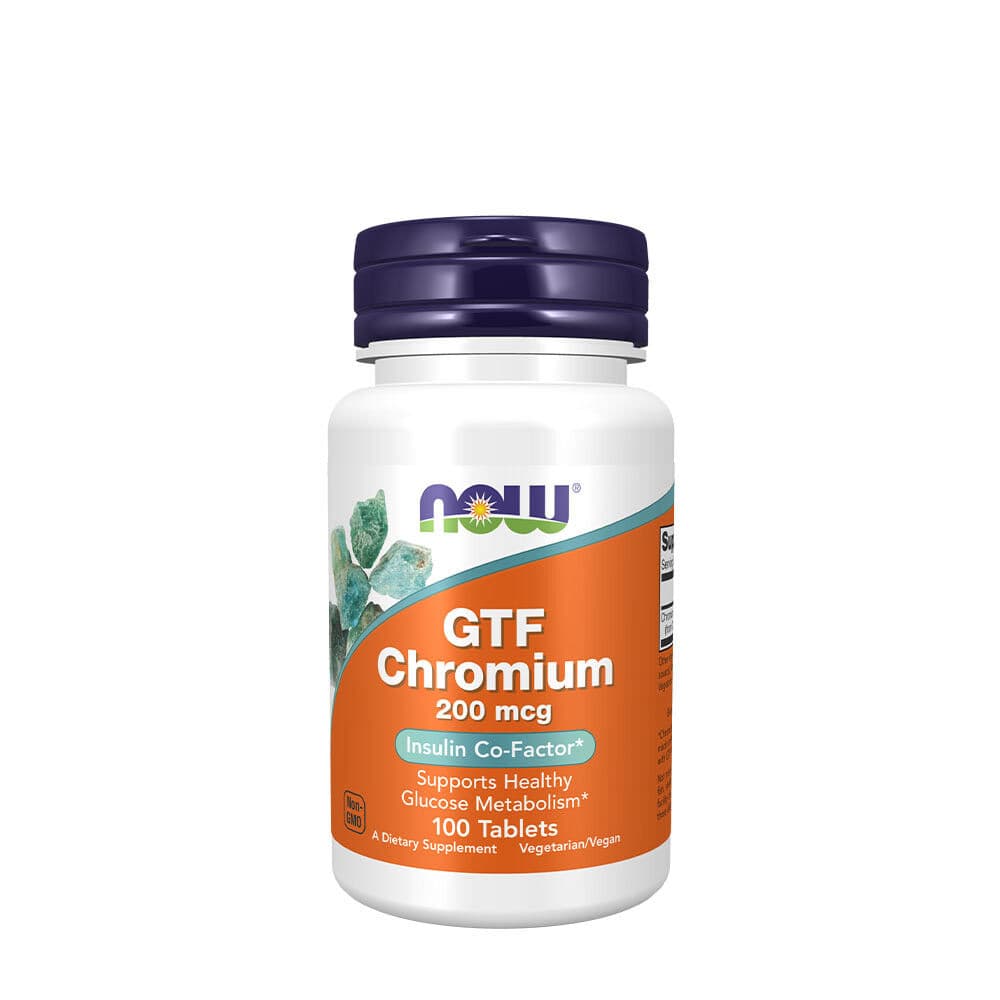 GTF Chromium, 200µg - 100 tablets