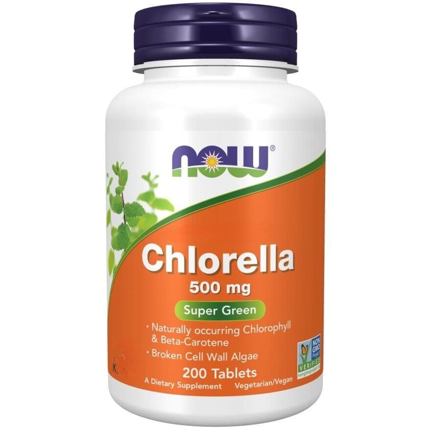 Chlorella, 500mg - 200 tabs