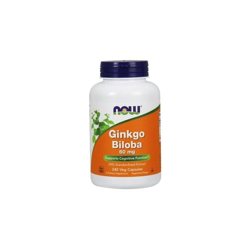 Ginkgo Biloba, 60mg - 240 vcaps