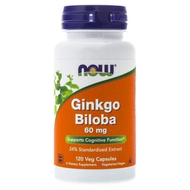 Ginkgo Biloba, 60mg - 120 vcaps