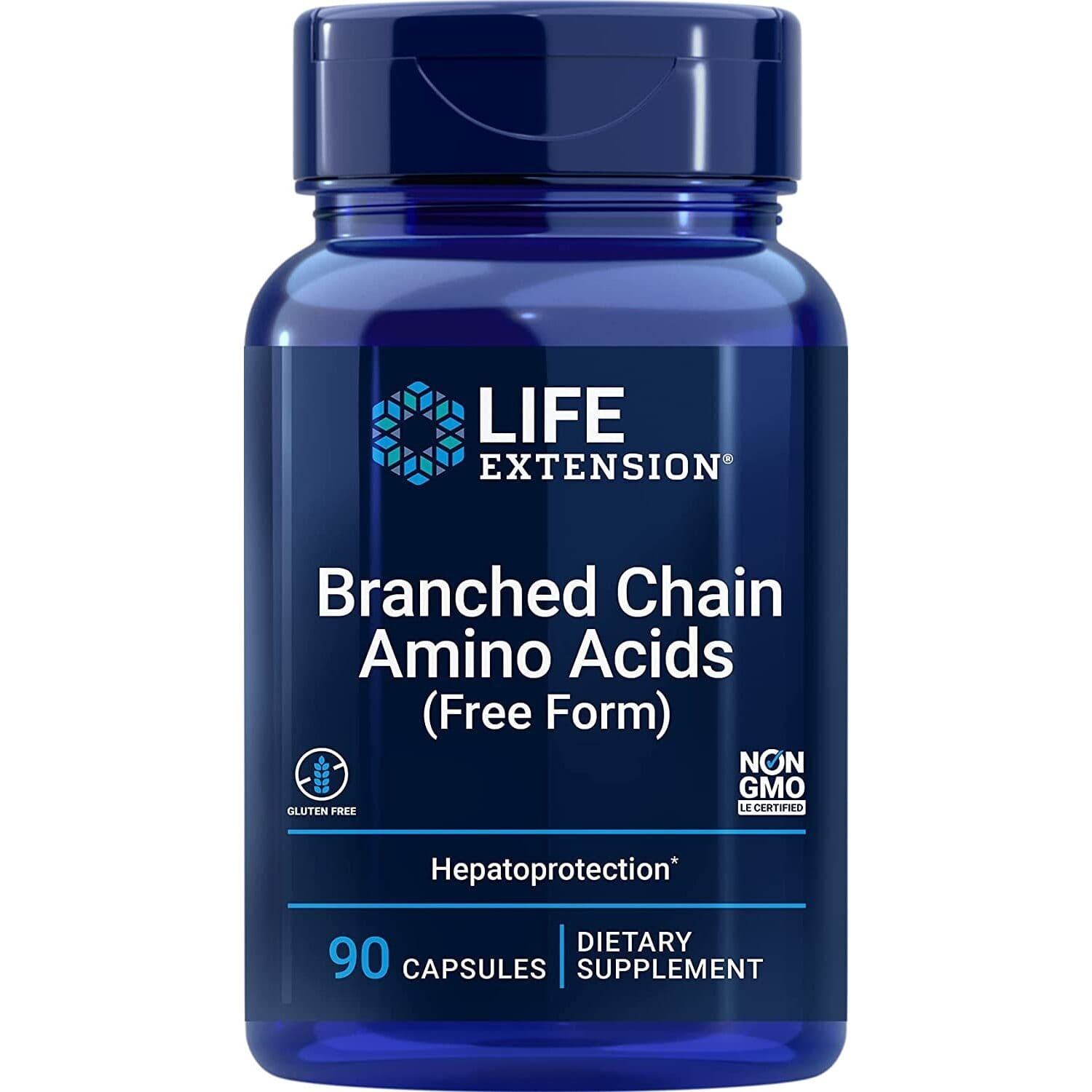 LIFE EXTENSION Branched Chain Amino Acids (90 capsules)