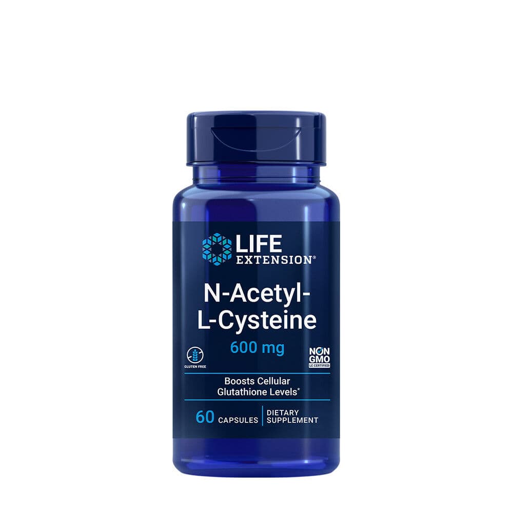 N-Acetyl-L-Cysteine, 600mg – 60 capsules