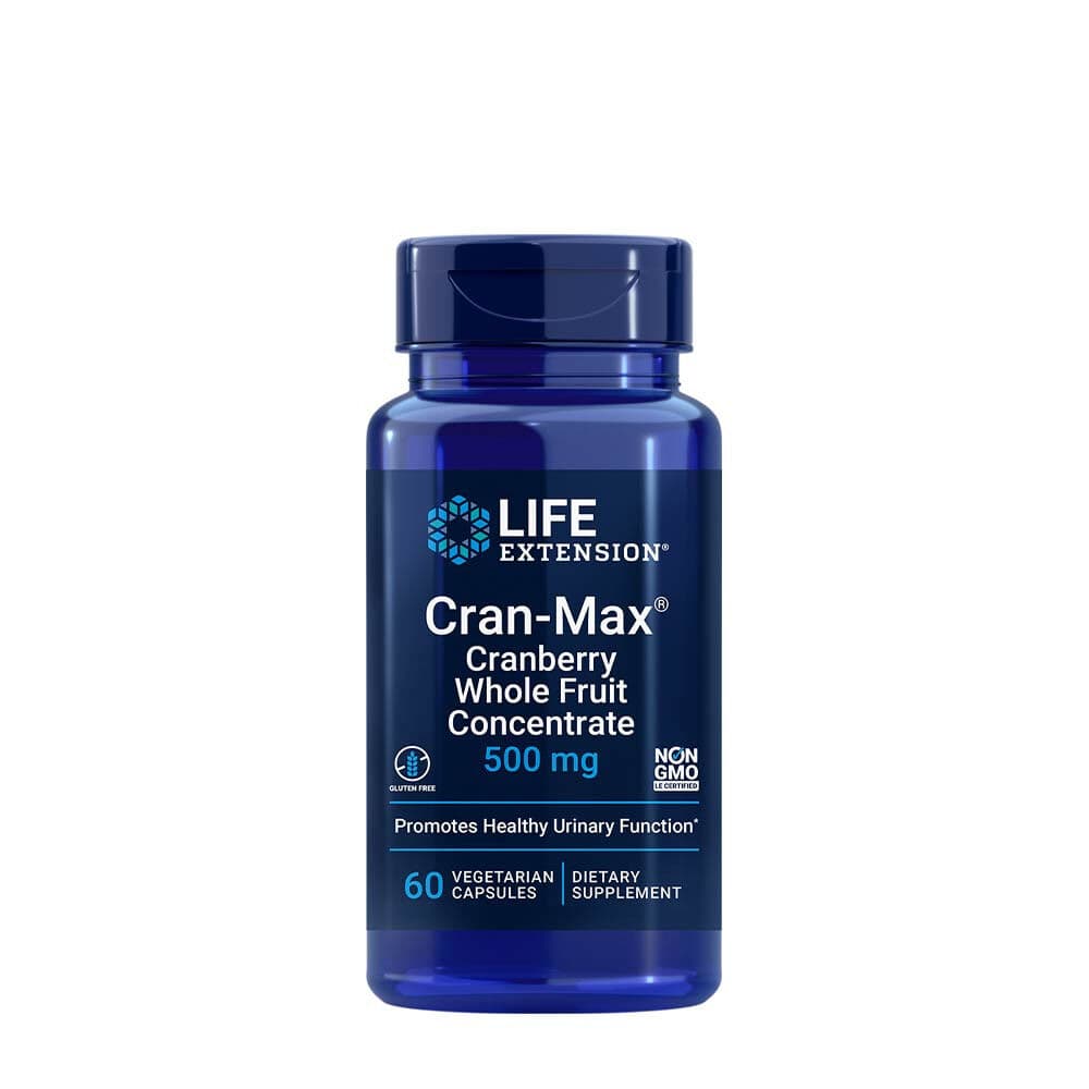 Cran-Max Cranberry Whole Fruit Concentrate, 500mg - 60 vcaps
