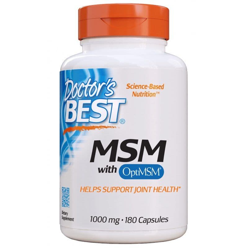 MSM with OptiMSM, 1000mg – 180 capsules