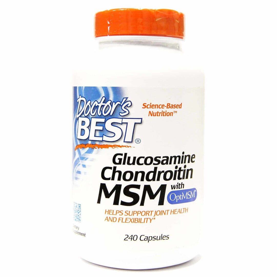 Glucosamine Chondroitin MSM with OptiMSM – 240 capsules