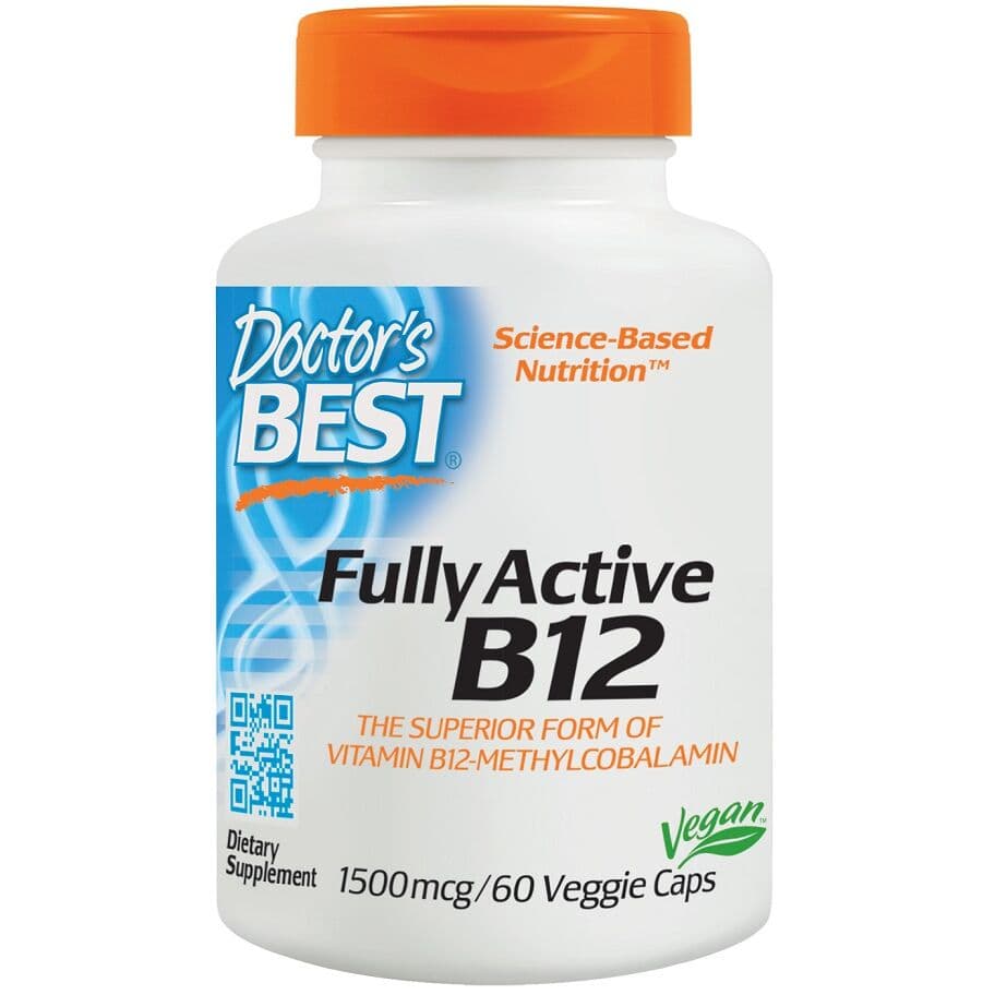 Fully Active B12, 1500µg – 60 vcaps