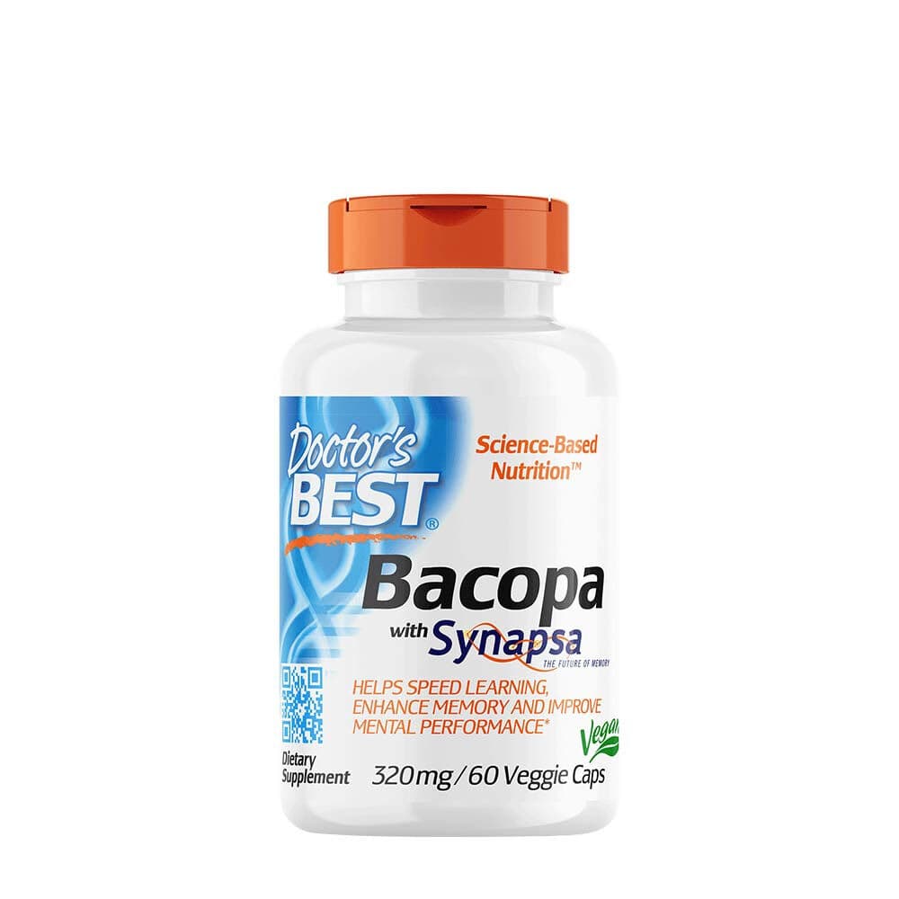 Bacopa with Synapsa, 320mg – 60 vcaps