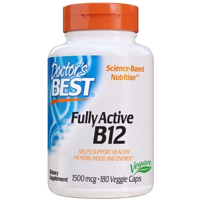 Fully Active B12, 1500µg – 180 vcaps