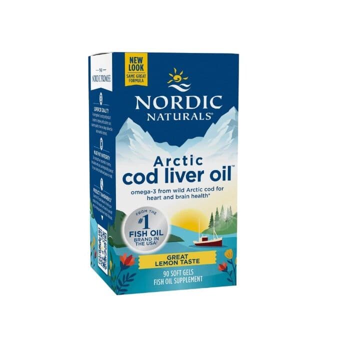 Arctic Cod Liver Oil, 750mg Lemon (EAN 768990577857) - 90 Weichkapseln