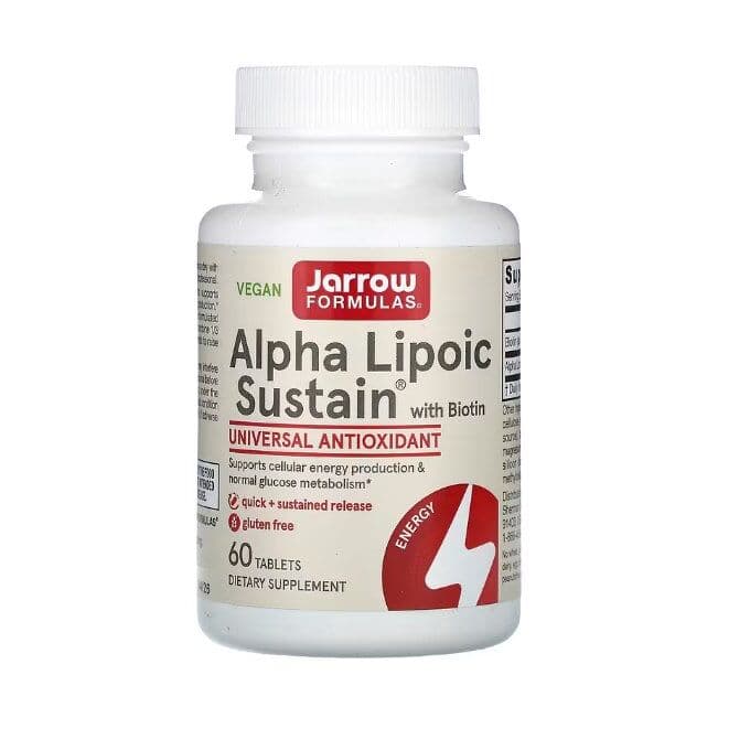 Alpha Lipoic Sustain with Biotin - 60 tabs