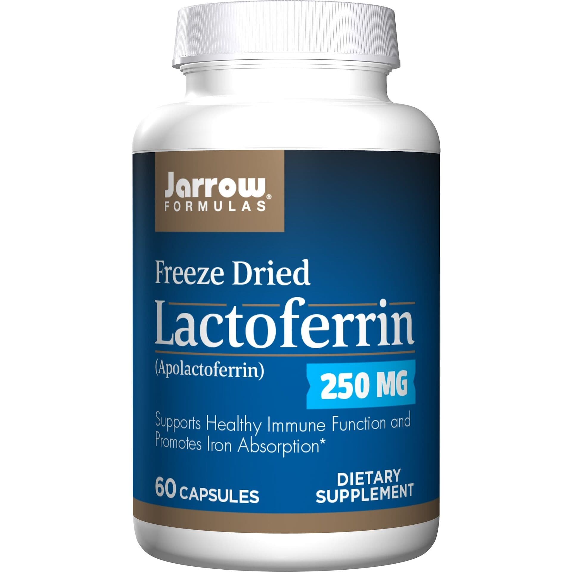 Lactoferrin, 250mg - 60 capsules