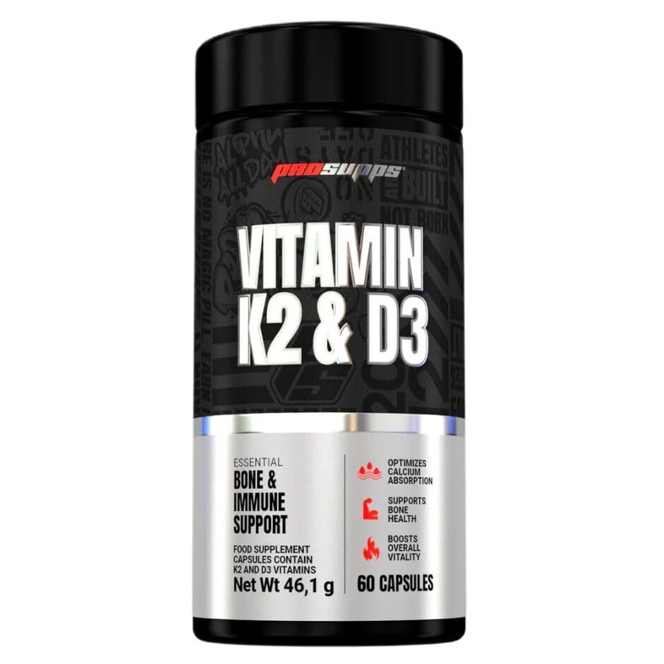 Vitamin K2 & D3 – 60 capsules