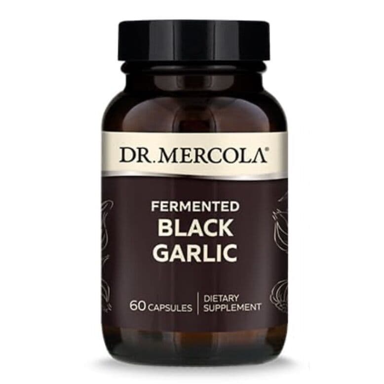 DR. MERCOLA Fermented Black Garlic (60 capsules)