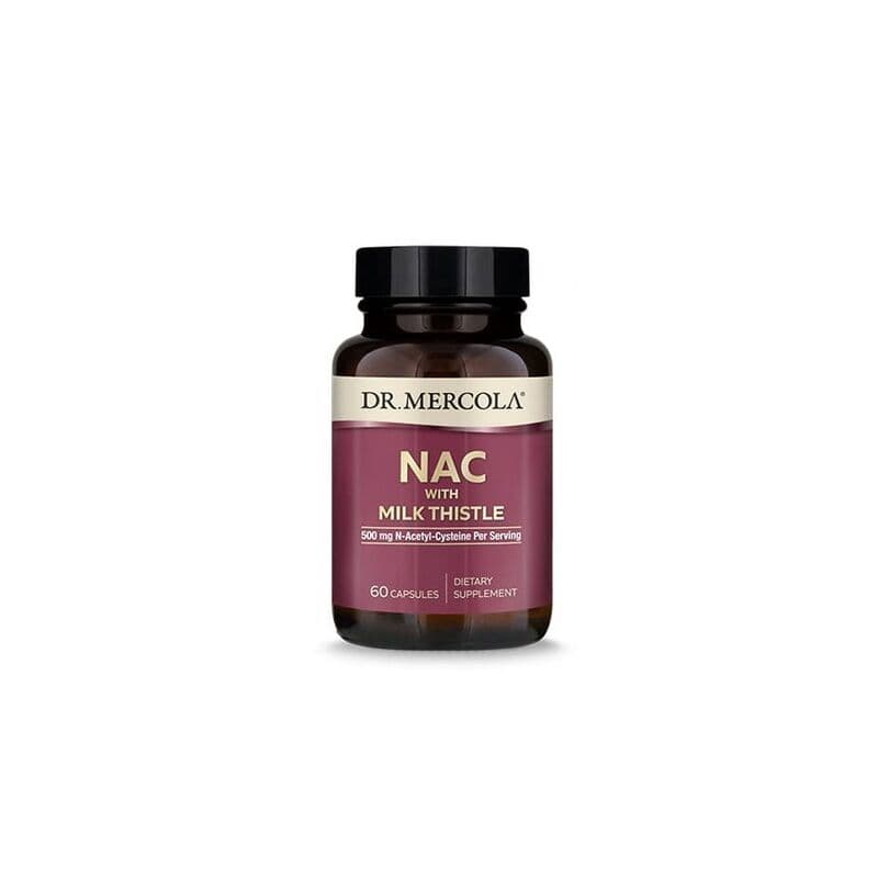 DR. MERCOLA NAC with Milk Thistle (60 capsules)