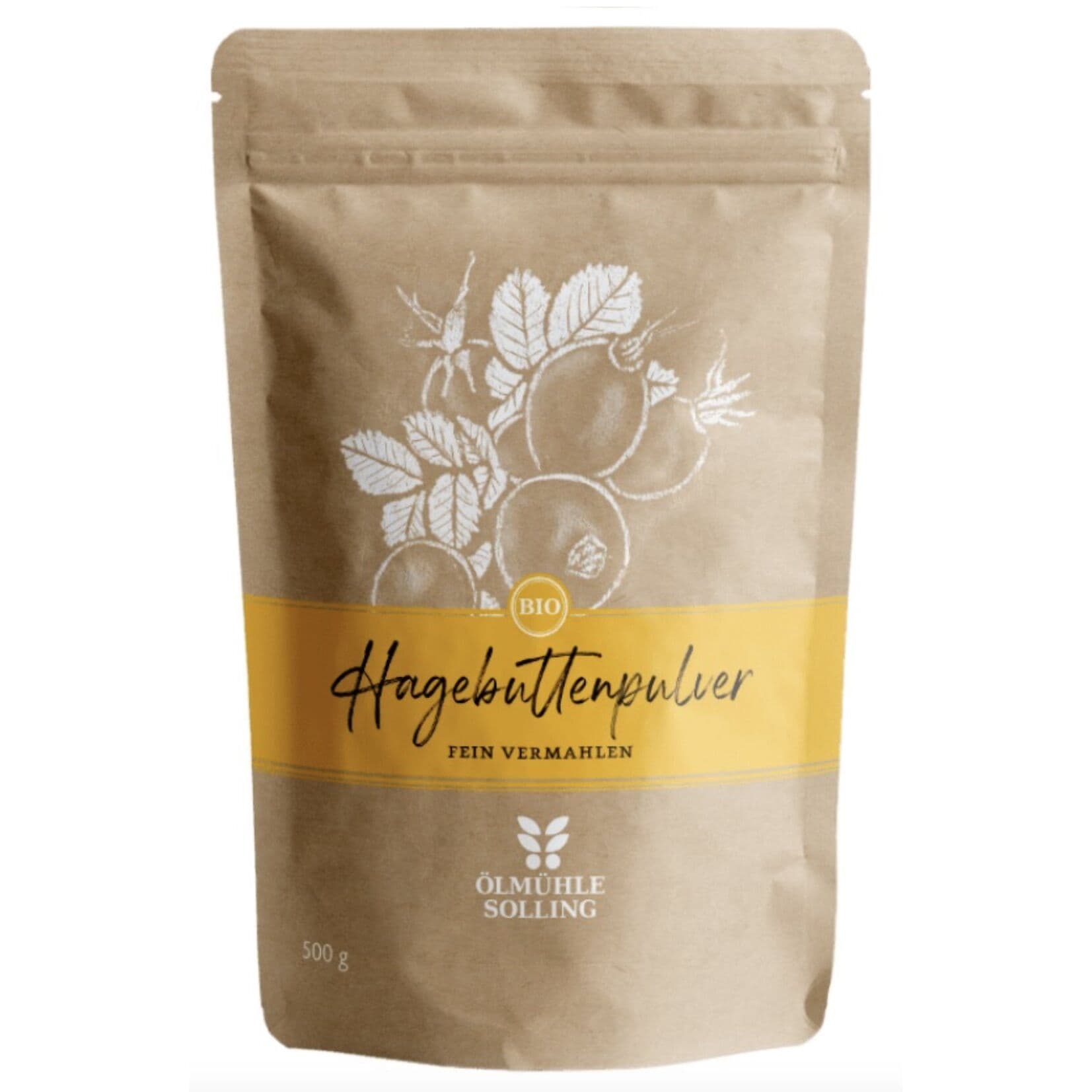 OLMUHLE SOLLING BIO Rosehip Pulver (500 g)