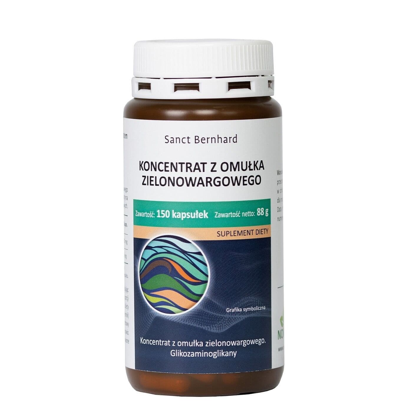 KRAUTERHAUS SANCT BERNHARD Green-lipped Mussel Capsules (150 capsules)
