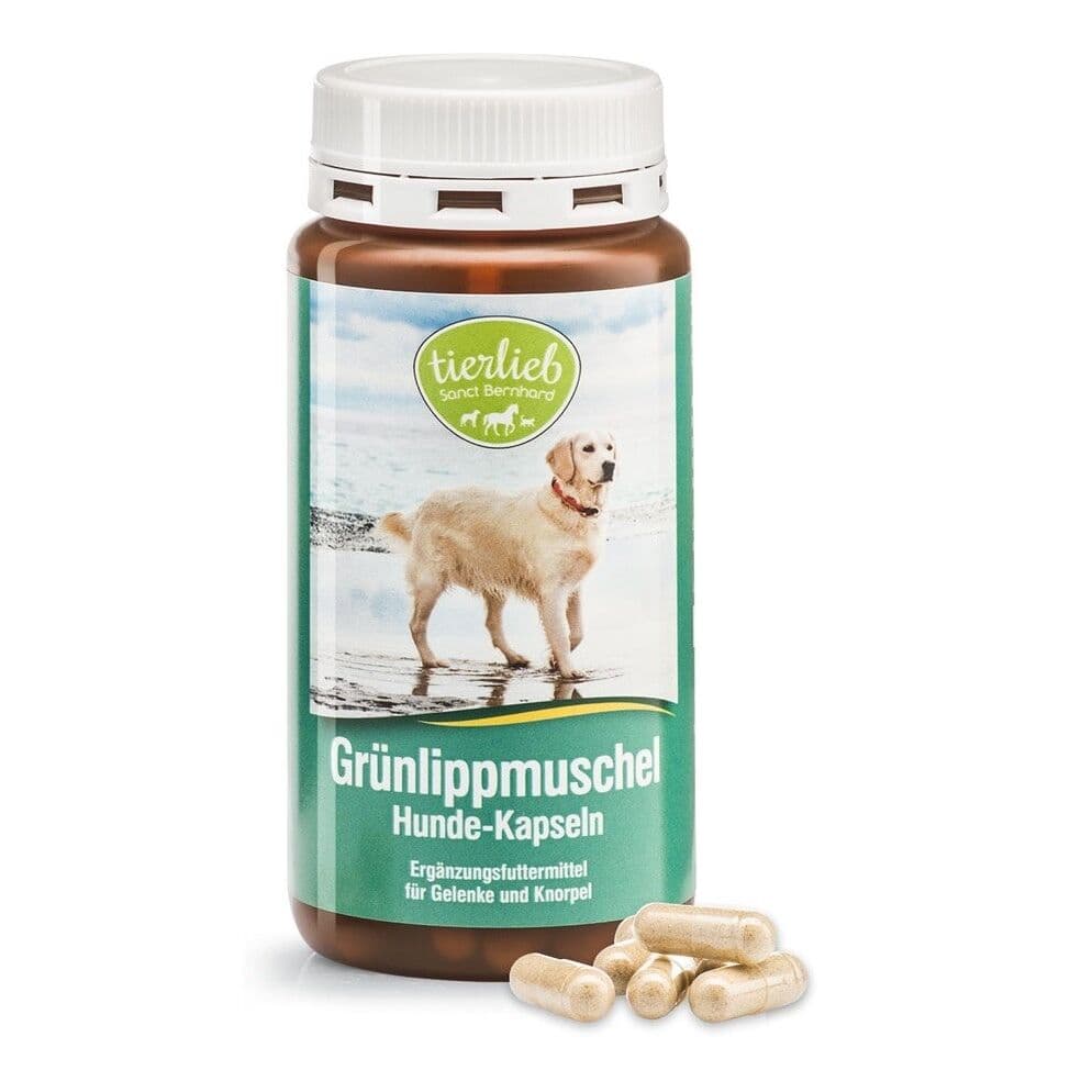 TIERLIEB tierlieb Green-lipped Mussel Dog Capsules (150 capsules)