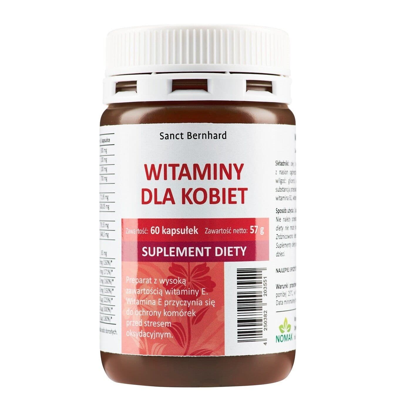 KRAUTERHAUS SANCT BERNHARD Women Vitamin Capsules (60 capsules)