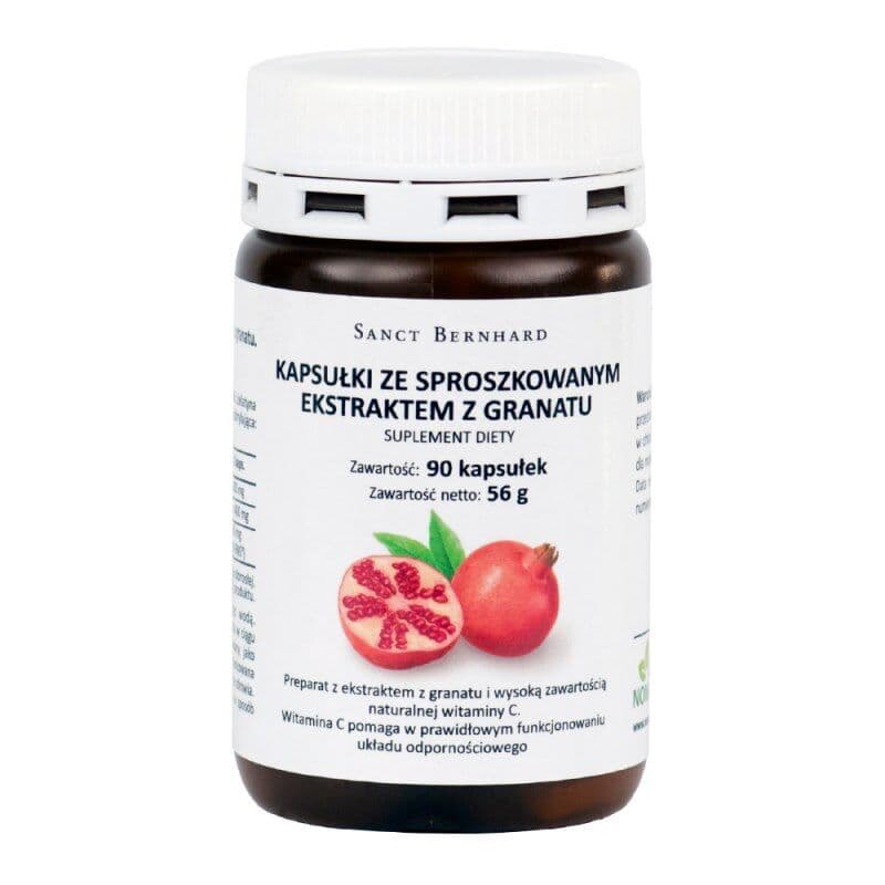 KRAUTERHAUS SANCT BERNHARD Pomegranate, 500 mg (90 capsules)
